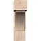 Ekena Millwork Thorton Block Smooth Bracket w/ Offset Brace, Douglas Fir, 7 1/2"W x 24"D x 24"H BKT0806X24X24THR05SDF - alternate 3
